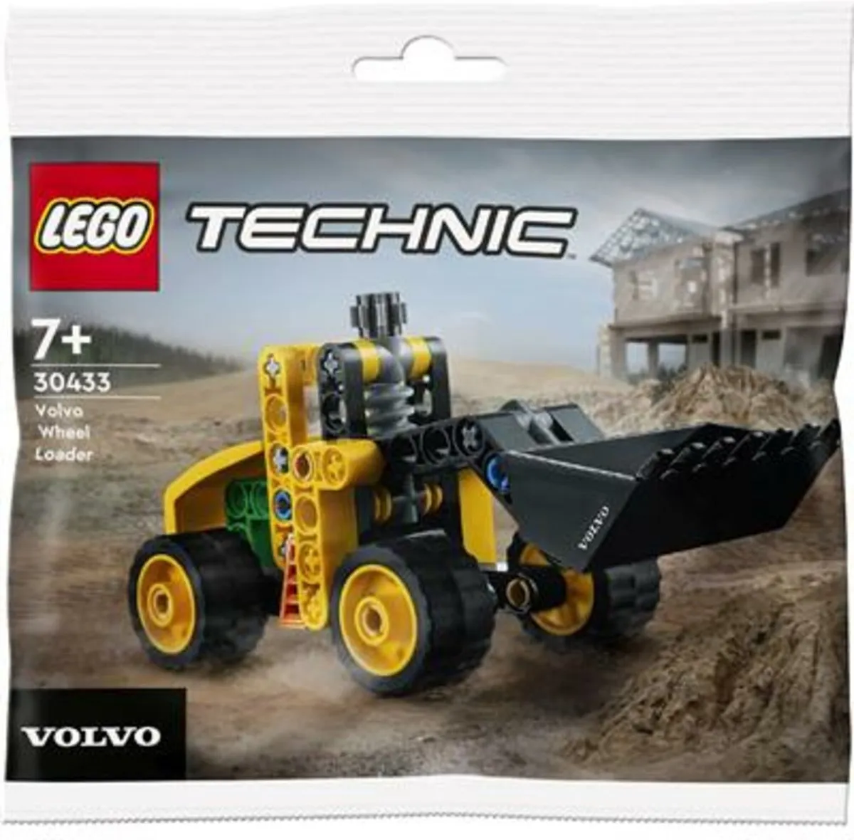 LEGO Technic 30433 Volvo Wiellader - 69 Stukken - Geel