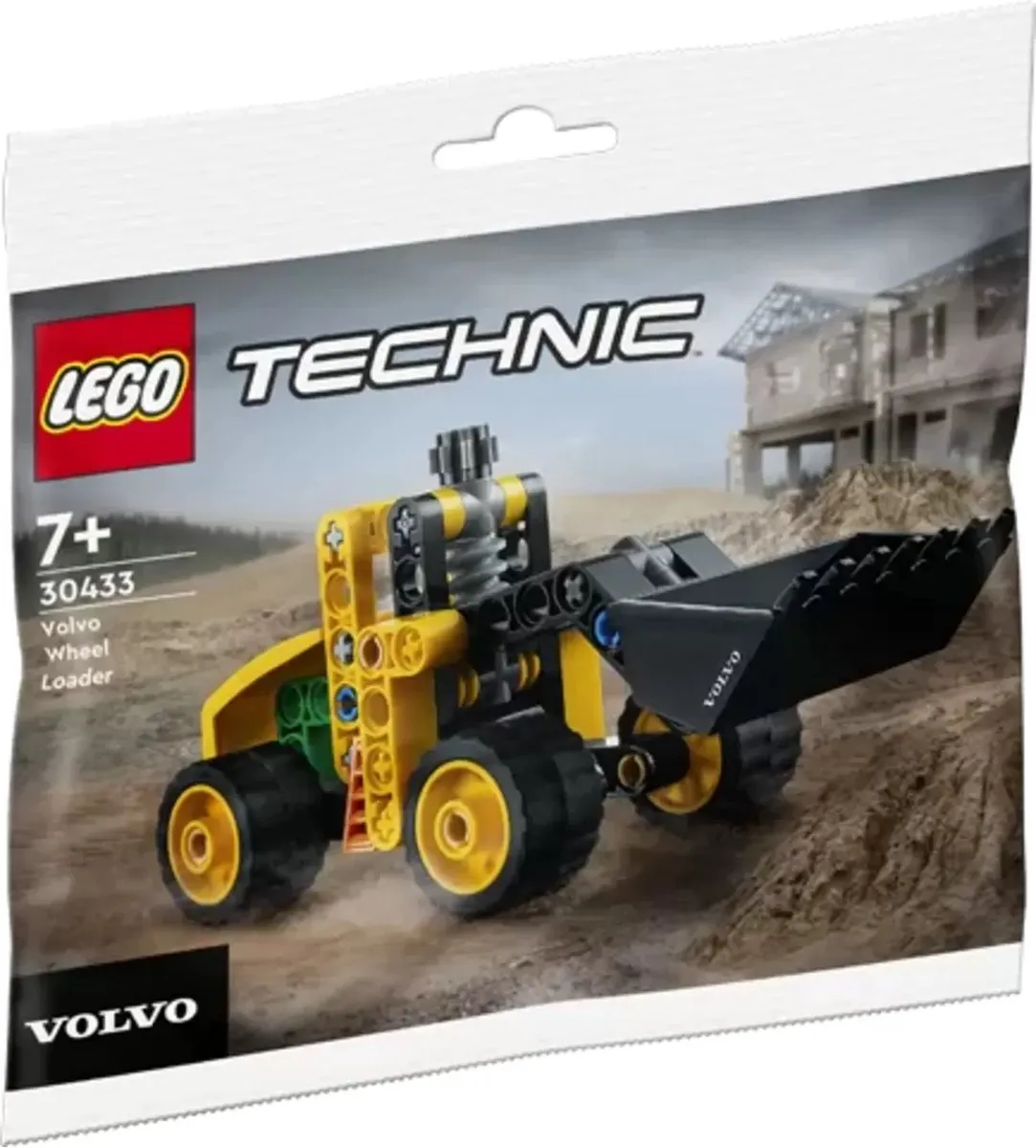 LEGO Technic 30433 Volvo Wiellader - 69 Stukken - Geel