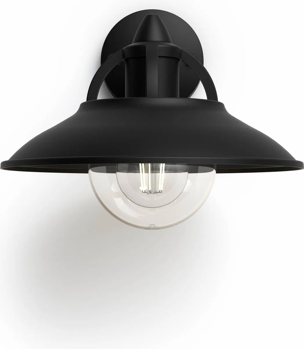 Philips Hue Cormorant Wandlamp E27 Warmwit - Zwart