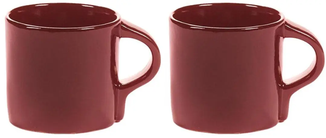 Serax La Mère By Marie Michielssen Mokken - 2x 11cl - Venetian Red