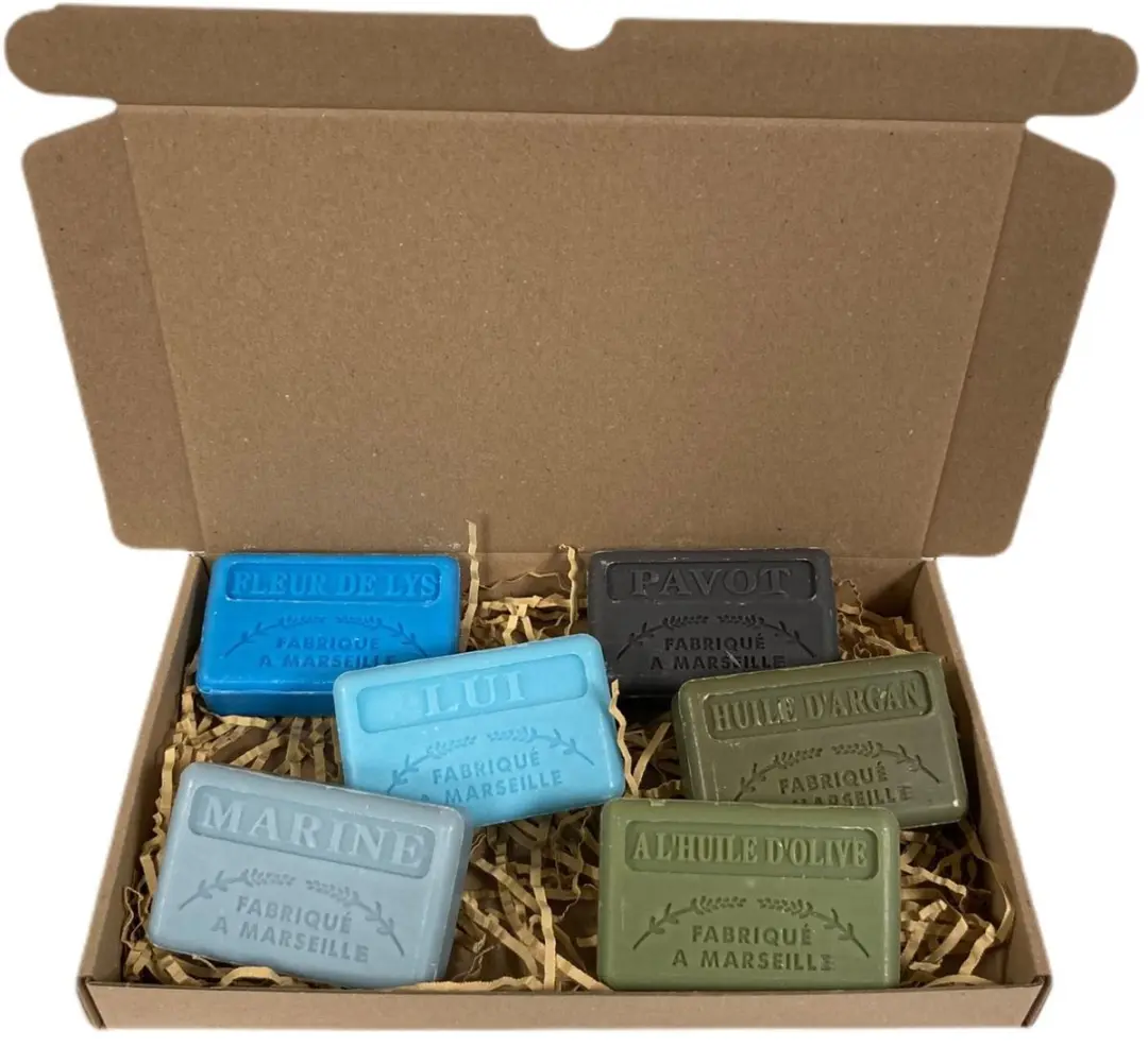 Savon de Marseille Zeep Fleur de Lys Set - 6x125g