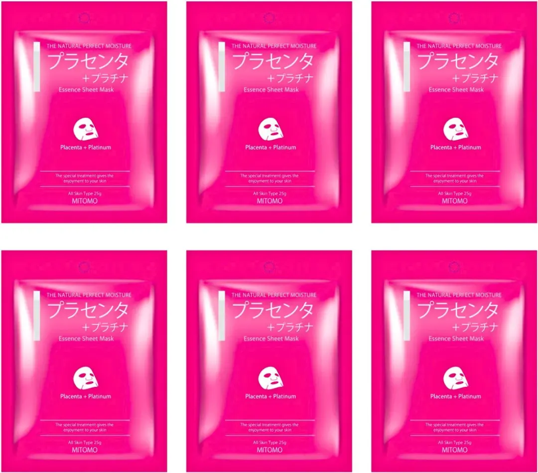 Mitomo Placenta & Platinum Gezichtsmasker