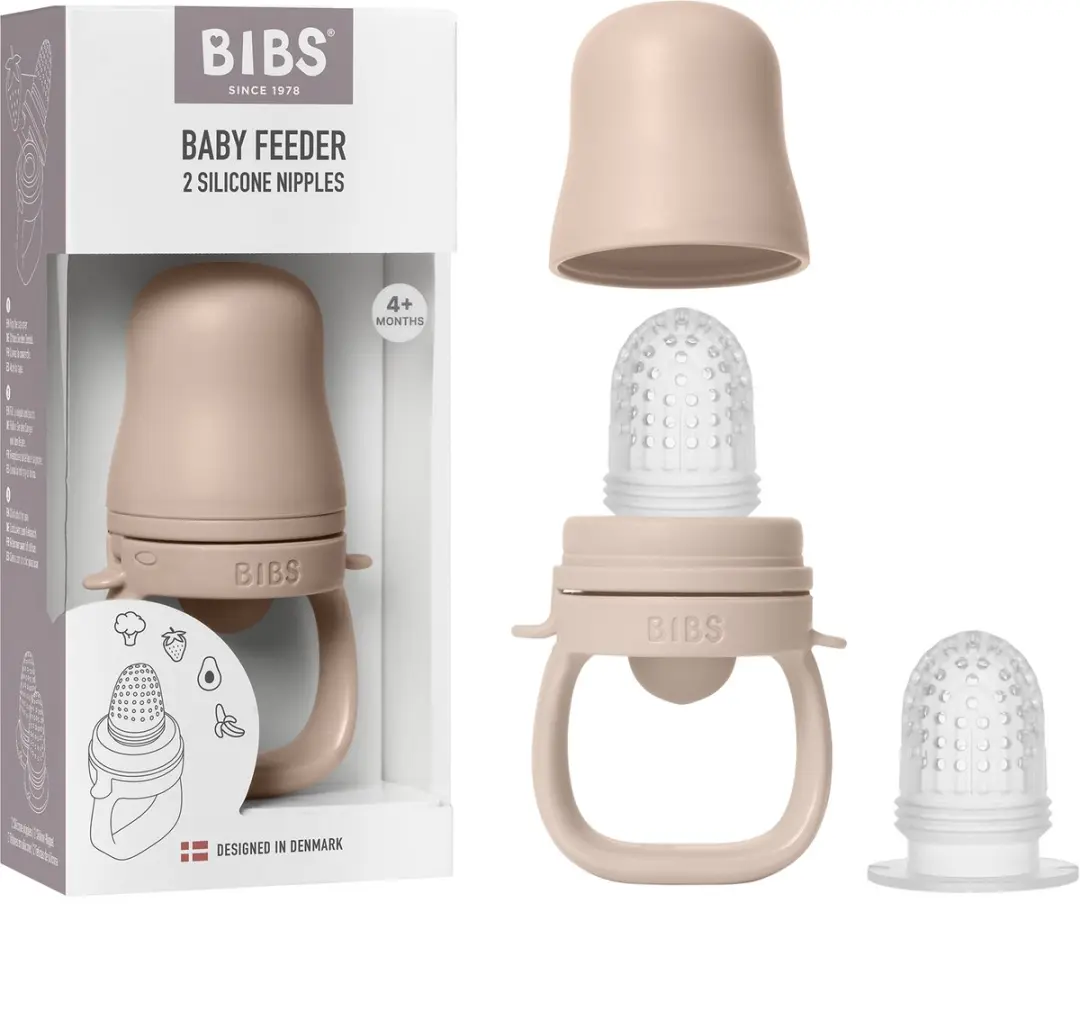 BIBS Baby Feeder Blush