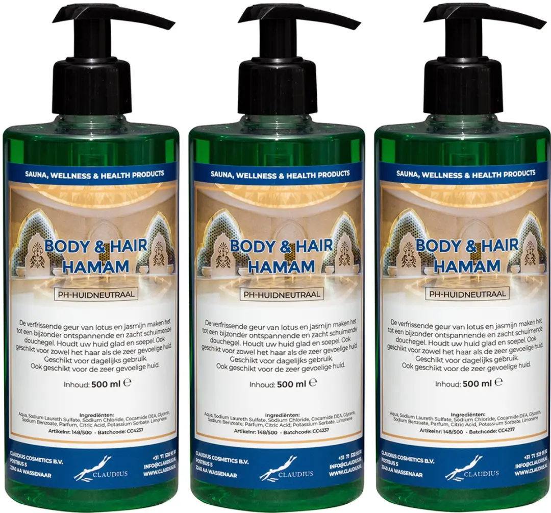 Splashbox Cosmetics Body & Hair Hamam 500ml
