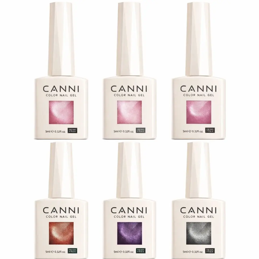 Canni Cat Eye Gellak Set 6x10ml - 8042/8043/8045/8046/8047/8048