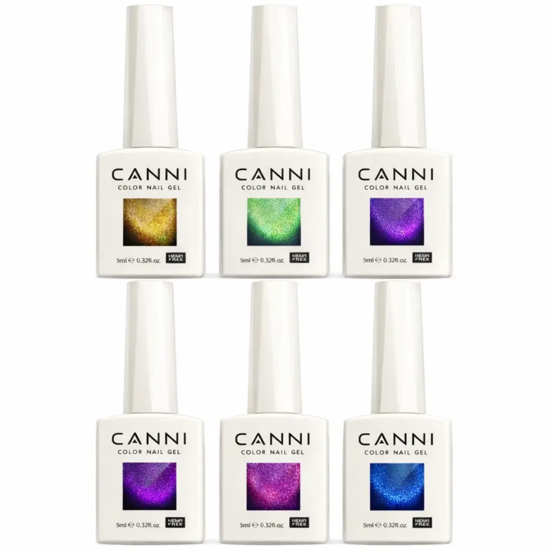 Canni Cat Eye Gellak Set 6x10ml - 8042/8043/8045/8046/8047/8048