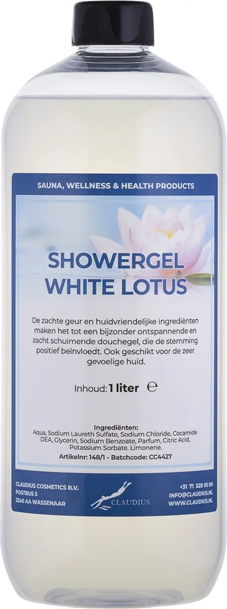 Splashbox Cosmetics White Lotus Douchegel 1L