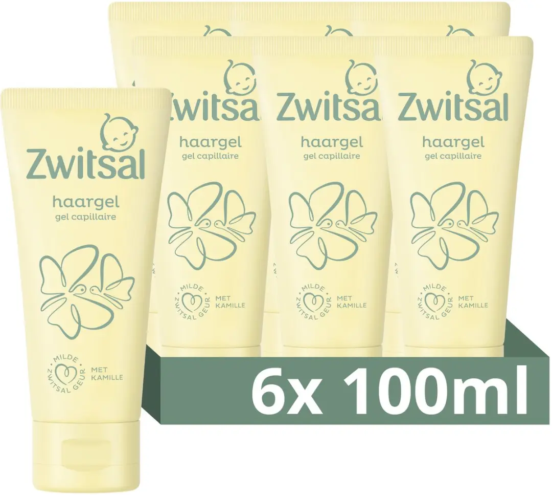 Zwitsal Baby Haargel 6x100ml