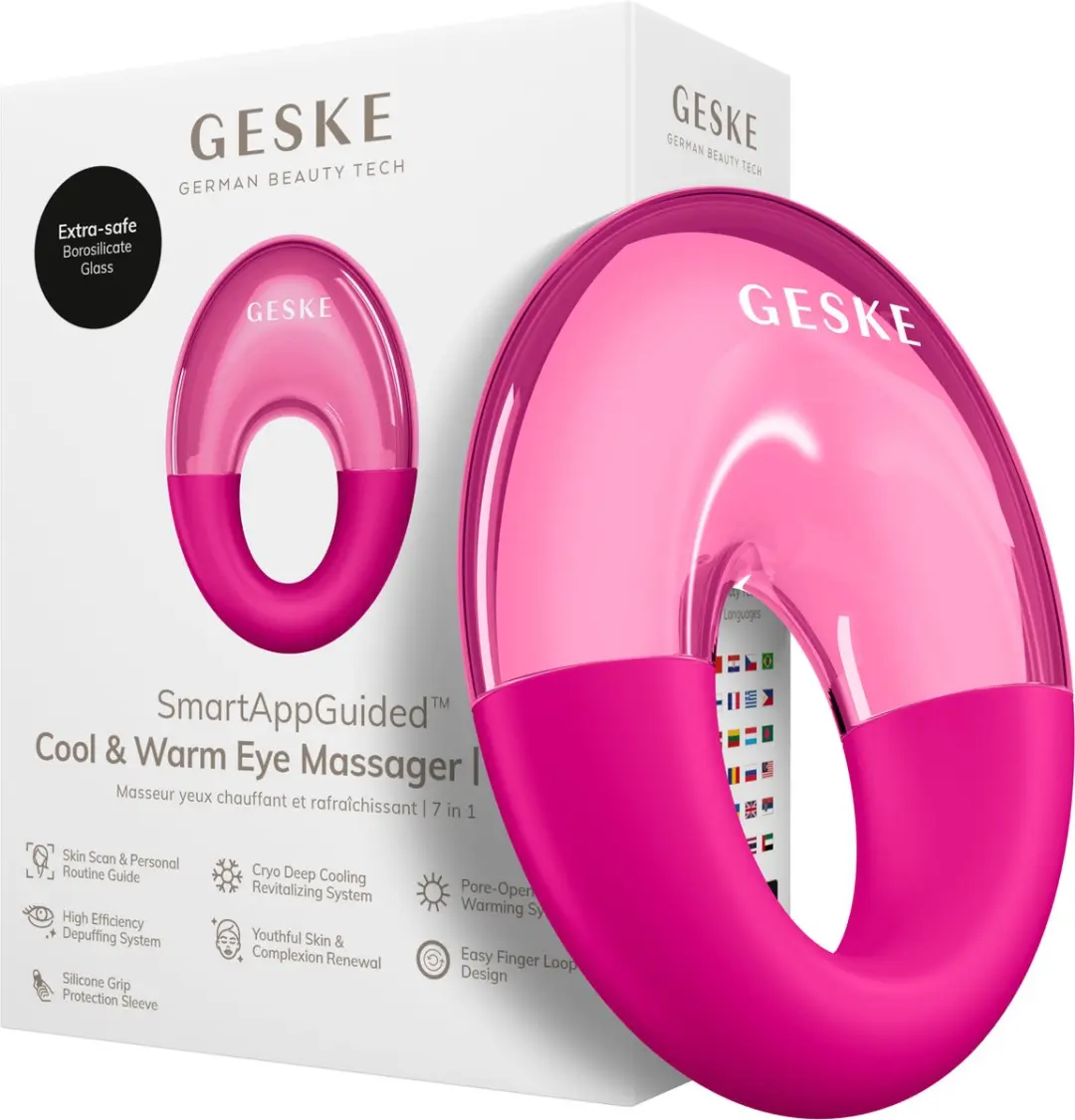 GESKE SmartAppGuided Oogmassager 7-in-1 - Purple