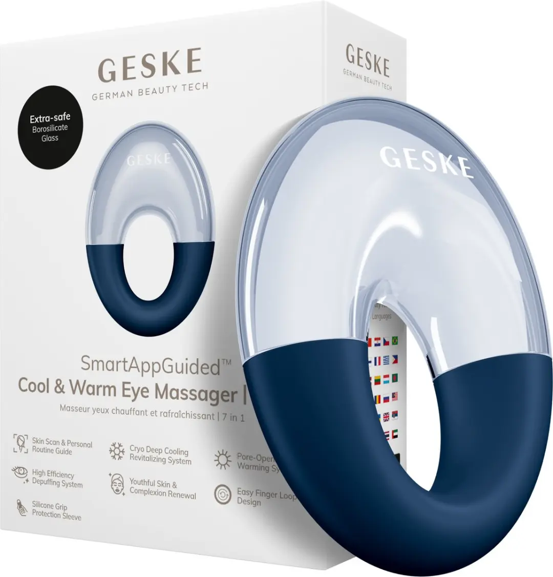 GESKE SmartAppGuided Oogmassager 7-in-1 - Purple