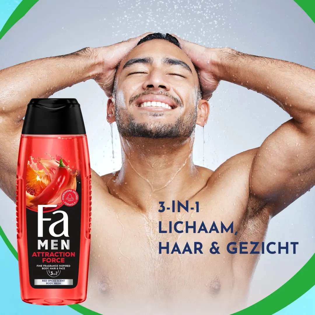 Fa Attraction Force Douchegel 12x250ml