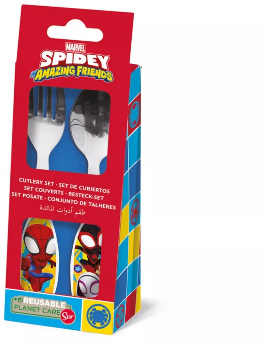 Spider-Man Spidey & Friends Bestekset