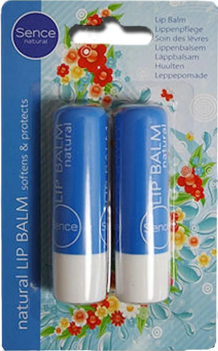 Sence Lippenbalsem Normaal - 2 Stuks