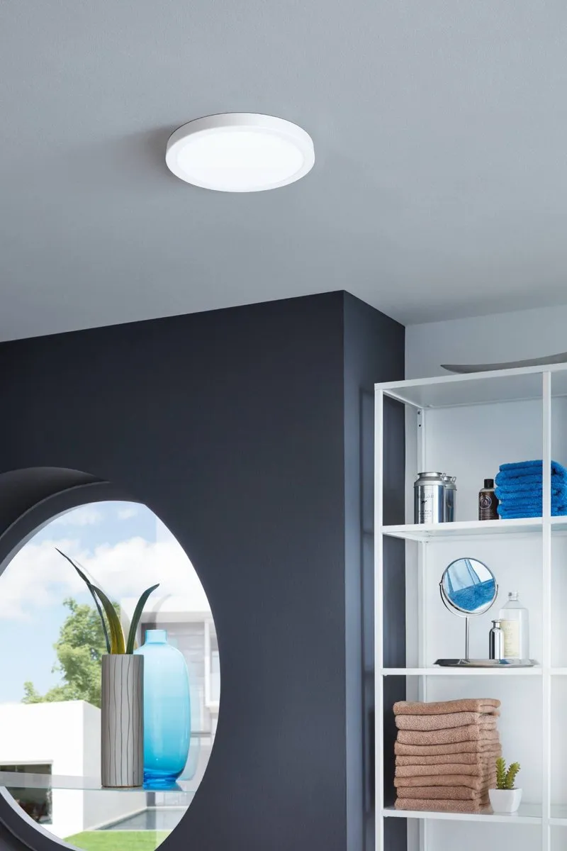 Eglo Fueva 5 Plafondlamp LED 21cm - Wit