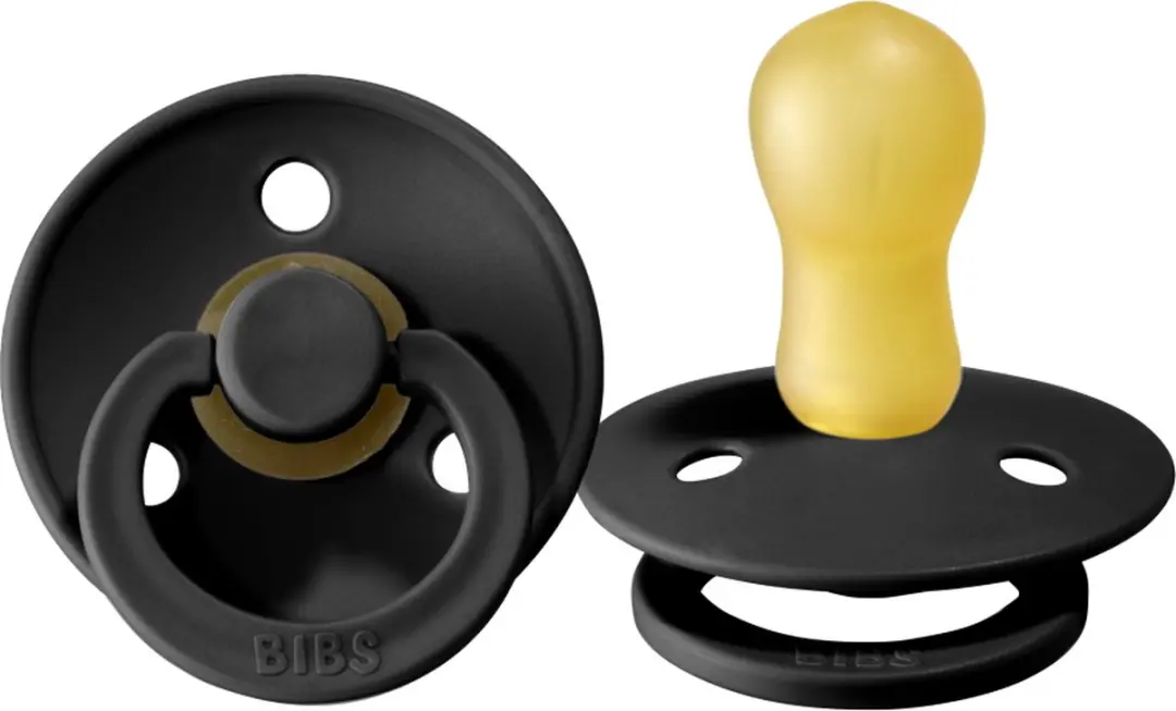 BIBS Black 18+ Mnd Fopspeen 300210C