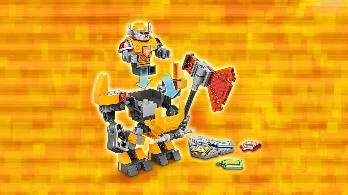 LEGO Nexo Knights Strijdharnas Axl 70365 - 88 Stukken - afbeelding 4 van 6