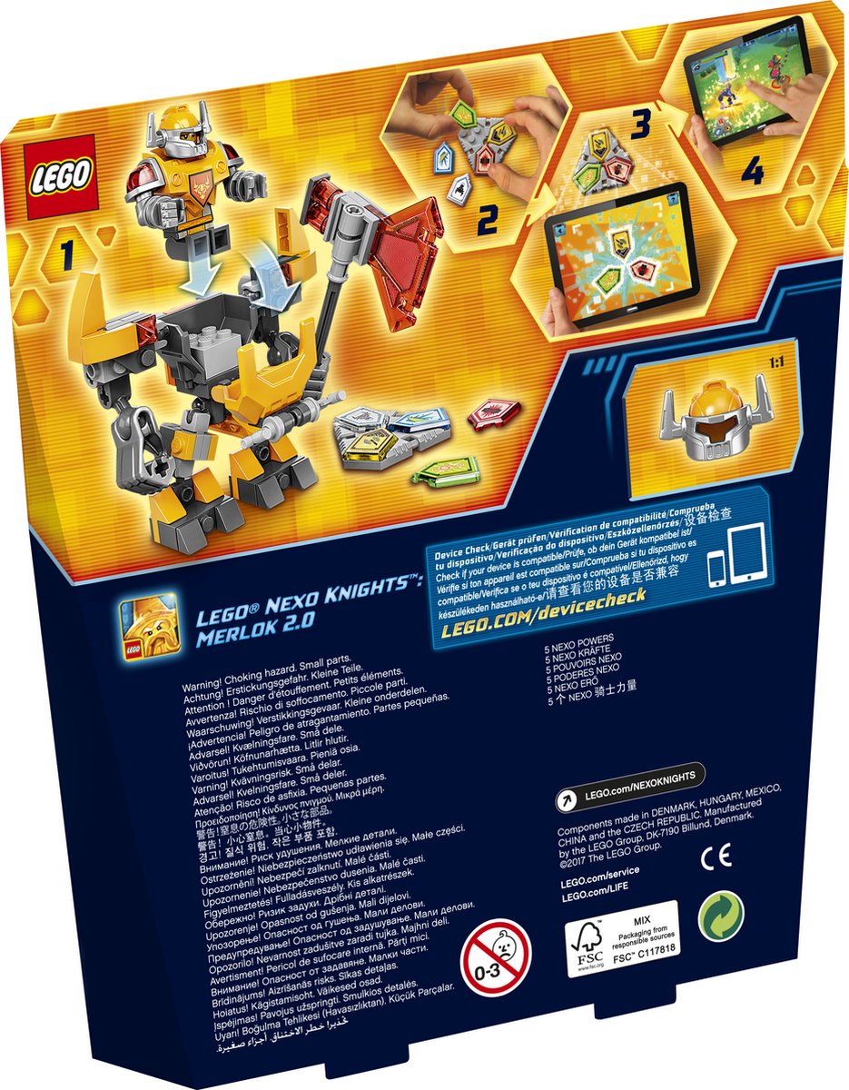 LEGO Nexo Knights Strijdharnas Axl - 70365