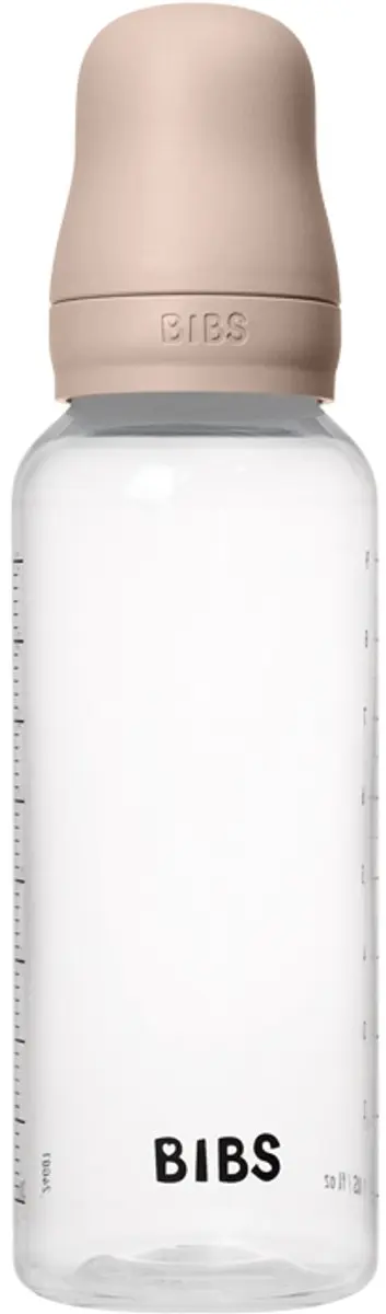 BIBS Fles Medium Flow 270ml - 6 Stuks - Roze