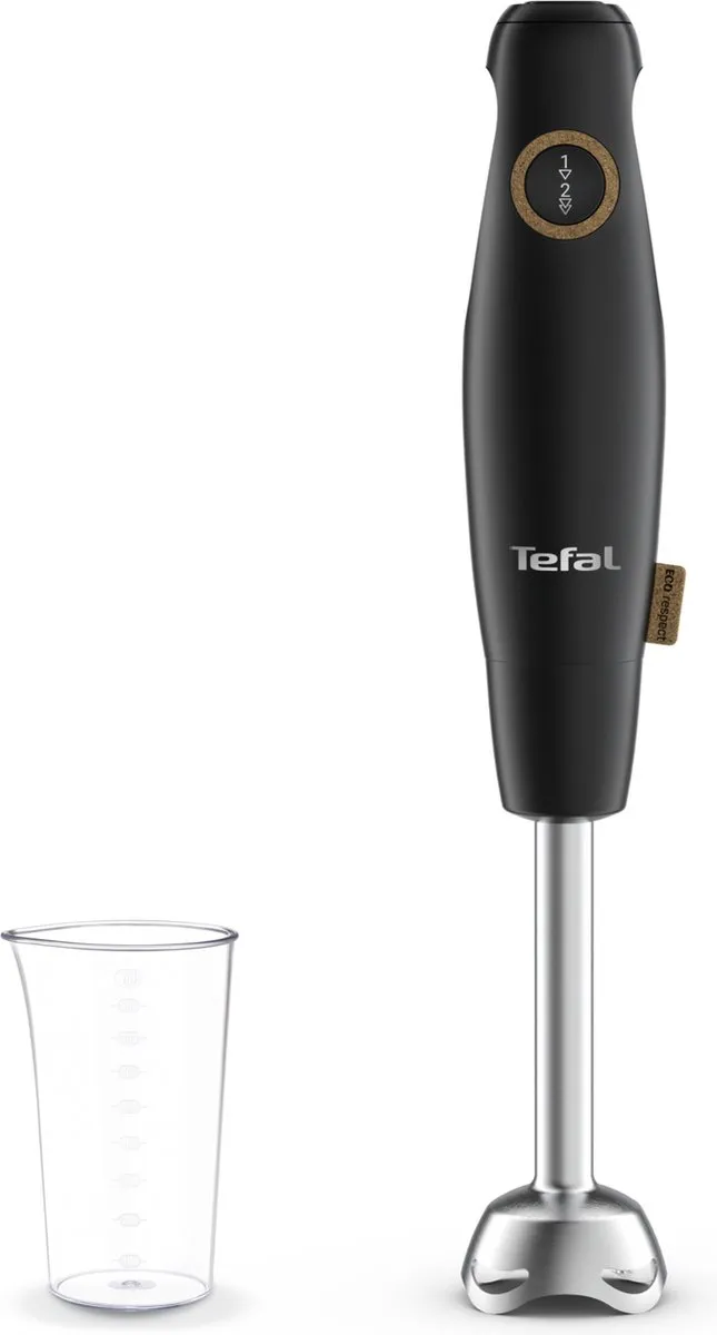 Tefal Respect HB46E8 Staafmixer 600W - 0,8L - Zwart