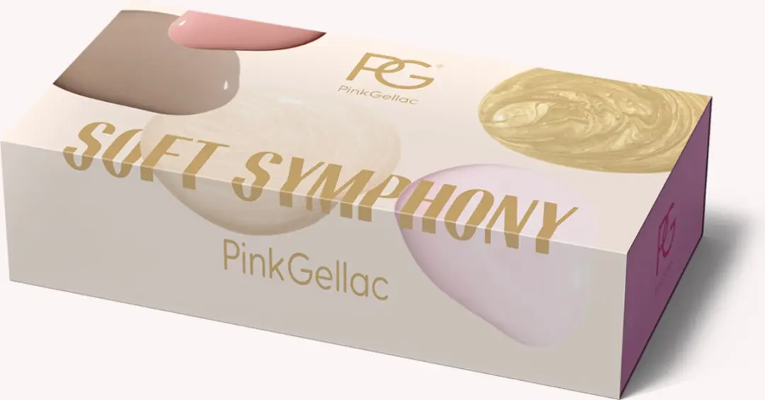 Pink Gellac Soft Symphony Gellakset 75ml - 5 Kleuren