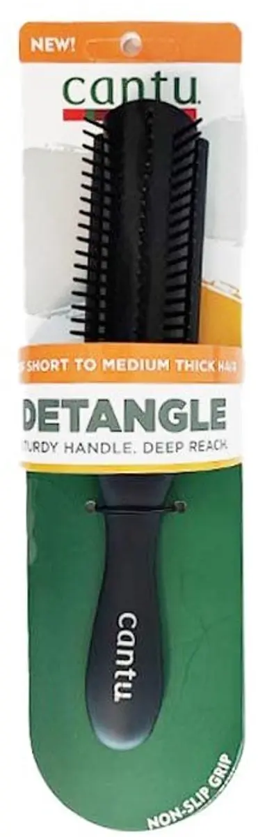 Cantu Detangle Sturdy Wash Day Brush - Zwart