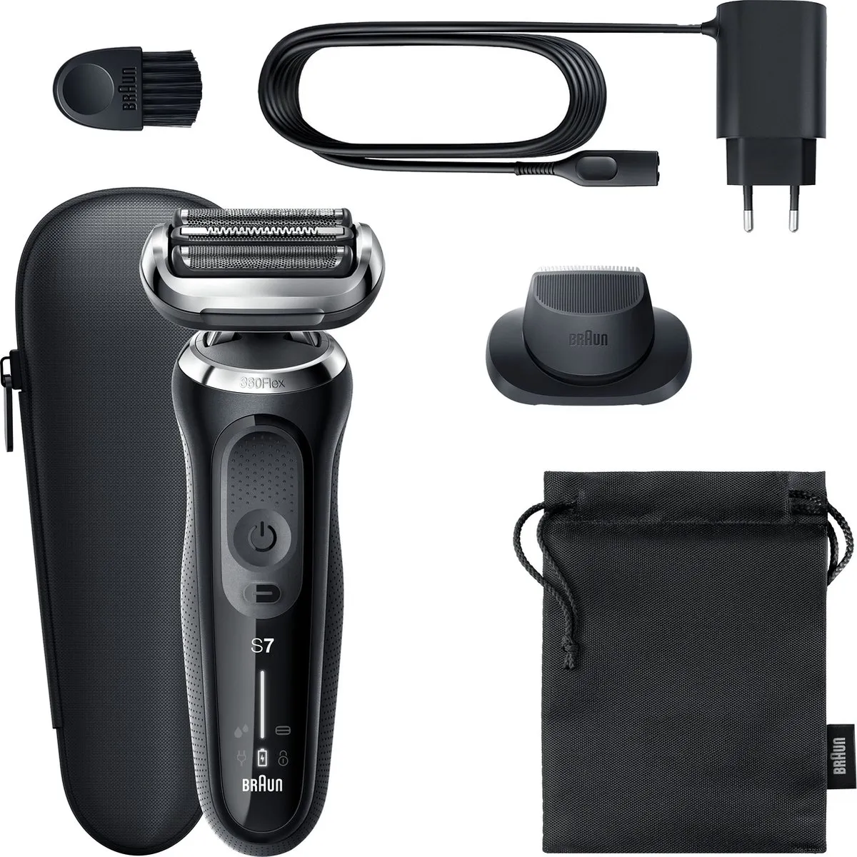 Braun Series 7 71-N1200s Elektrisch Scheerapparaat - 3 Mesjes - Zwart