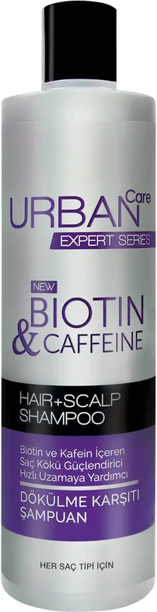 Urban Care Expert Biotin & Caffein Shampoo 350ml