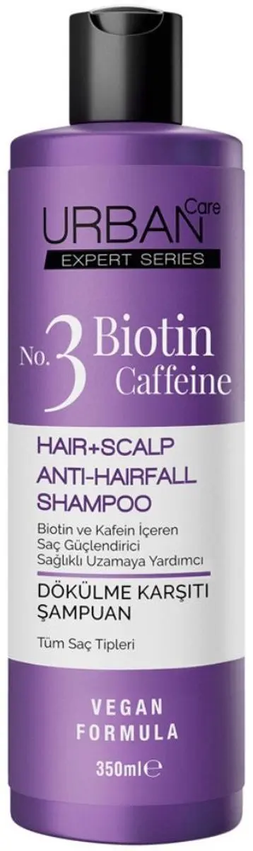 Urban Care Expert Biotin & Caffein Shampoo 350ml