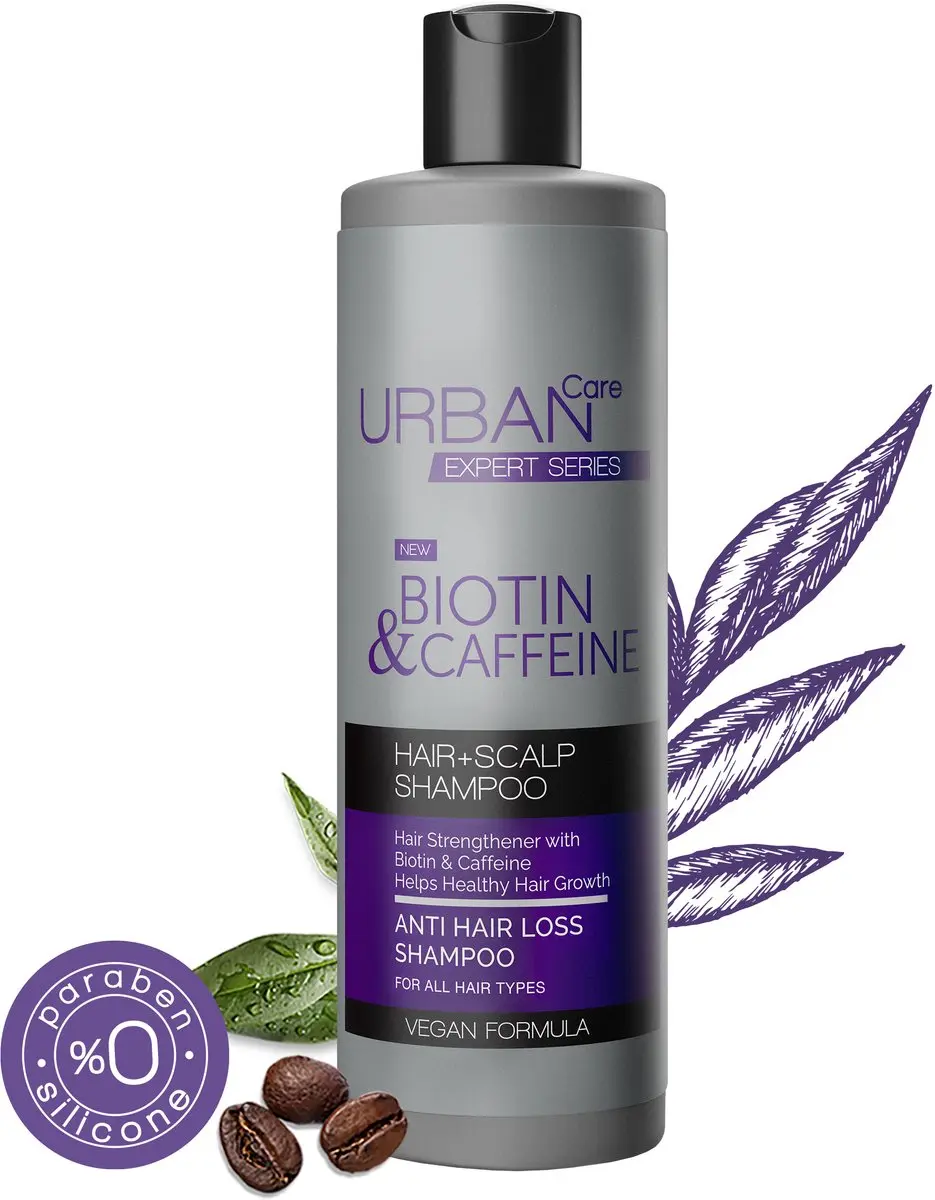 Urban Care Expert Biotin & Caffein Shampoo 350ml
