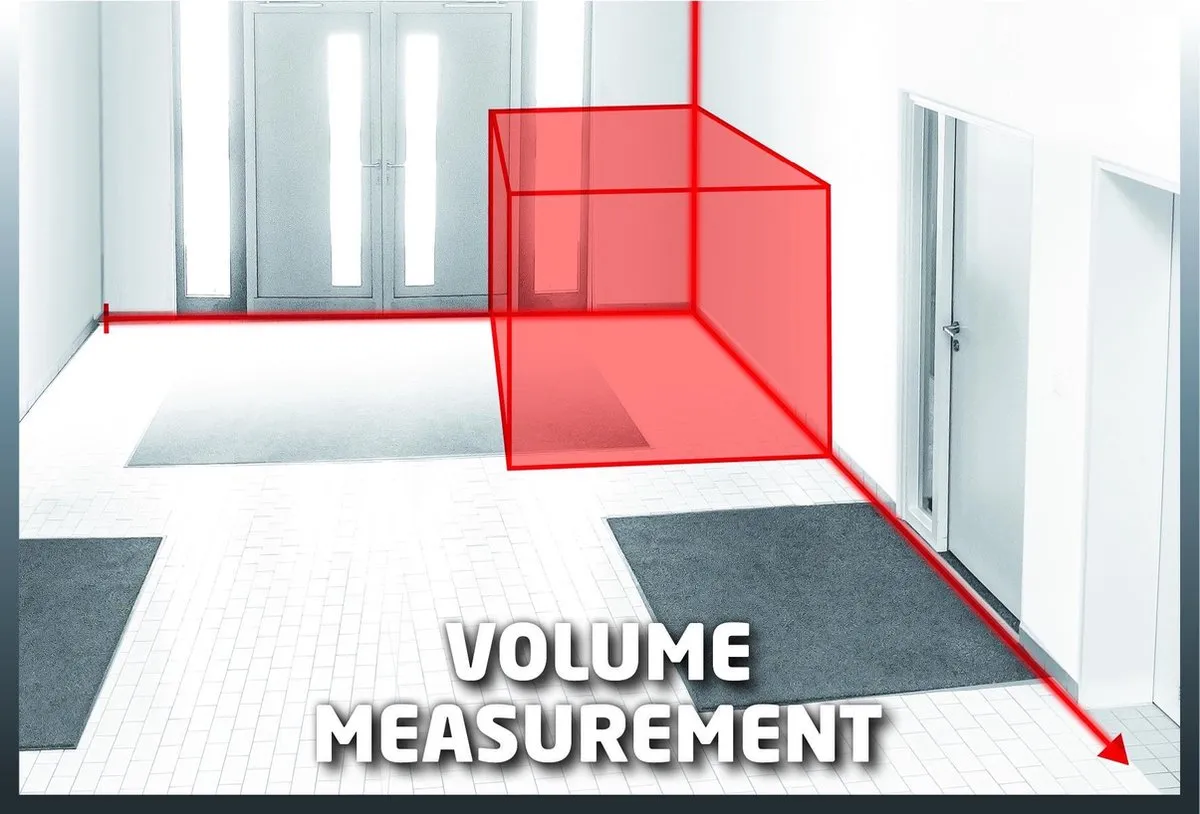 Einhell TE-LD 60 Afstandsmeter - Tot 60m - Pythagorasfunctie - afbeelding 6 van 6