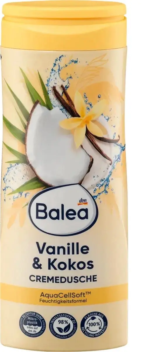 Balea Douchegel Vanille & Kokos 300ml