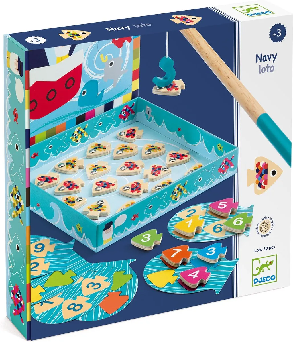 Djeco Navy Loto - Multi Color