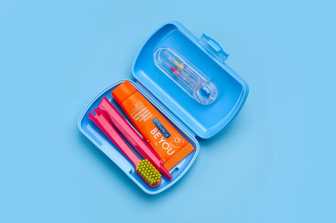 Curaprox Reisset - Blauw
