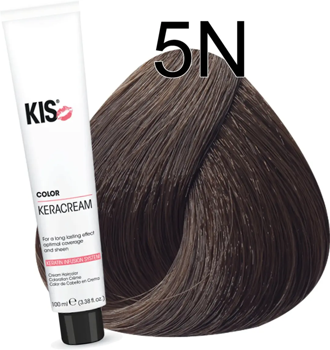 KIS Haarverf 5N Lichtbruin 100ml