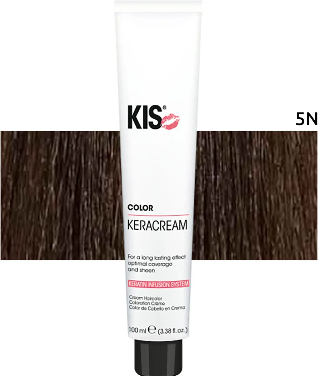 KIS Haarverf 5N Lichtbruin 100ml