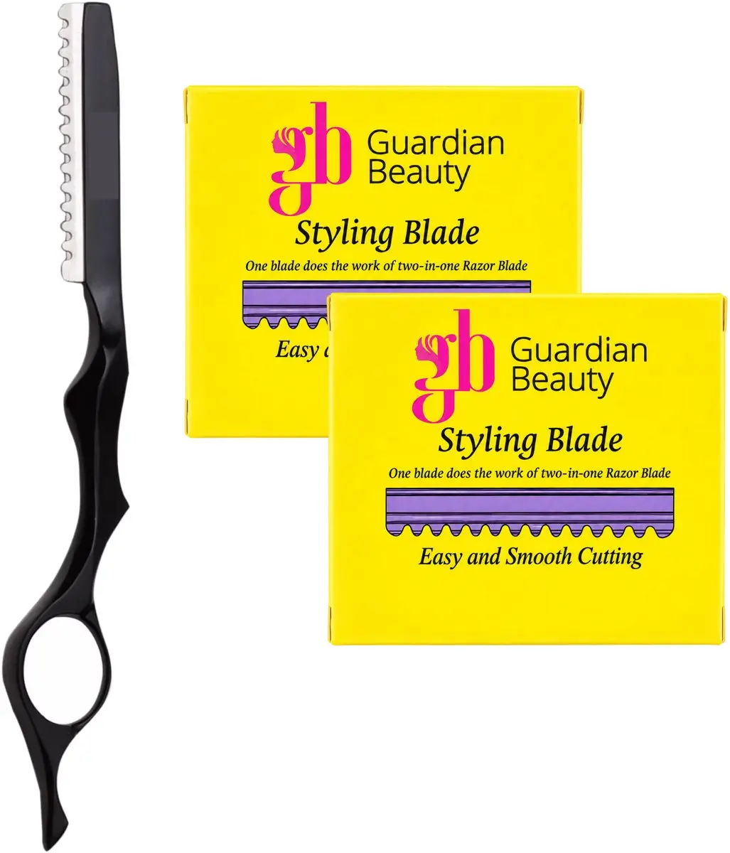 Guardian Beauty Feather Styling Scheermes - 20 Mesjes - Zwart