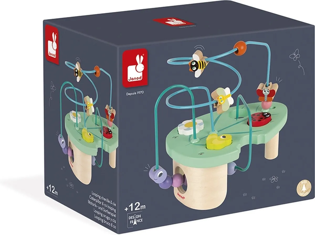 Janod Rups & Co Looping - 3-in-1 Speelgoed - Rups & Co - afbeelding 6 van 6