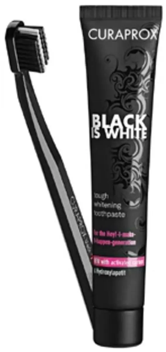 Curaprox Black is White Tandpasta & Tandenborstel