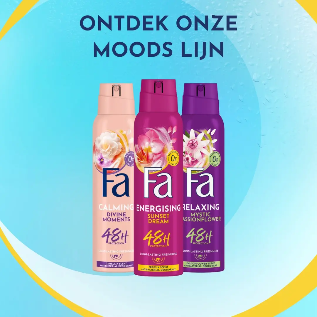 Fa Sunset Dream Deodorant Spray 6x150ml