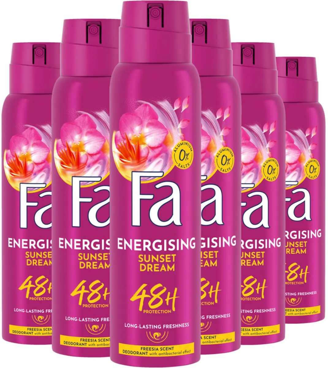 Fa Sunset Dream Deodorant Spray 6x150ml
