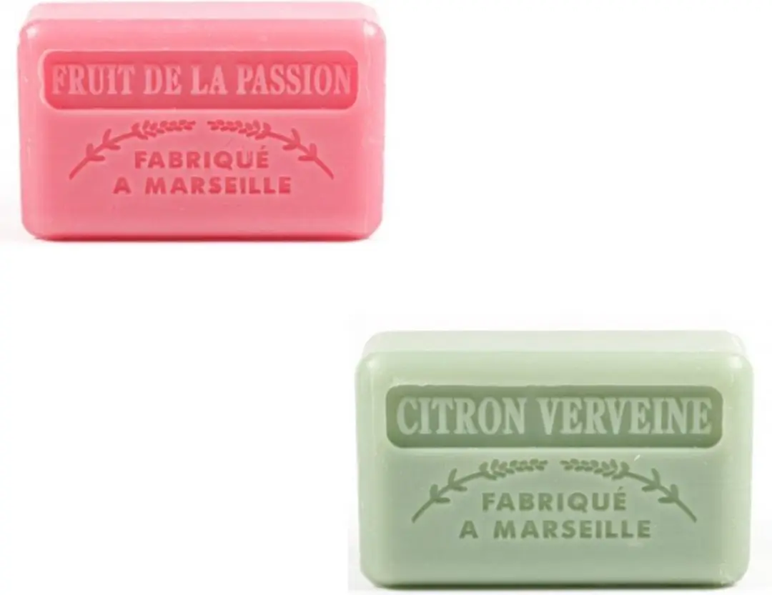 Savon de Marseille Fruit de la Passion & Citroen Verveine Zeep