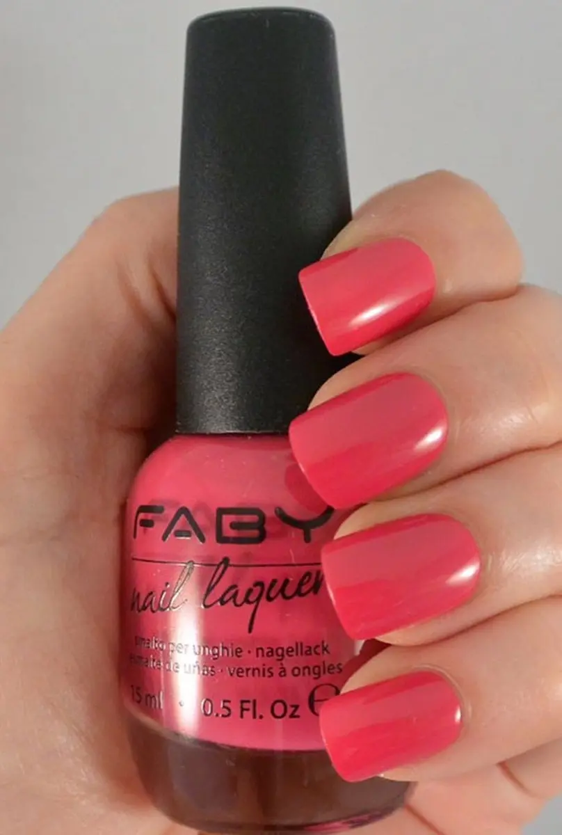 FABY Orchids Collection Vegan Nagellak Roze - 15ml