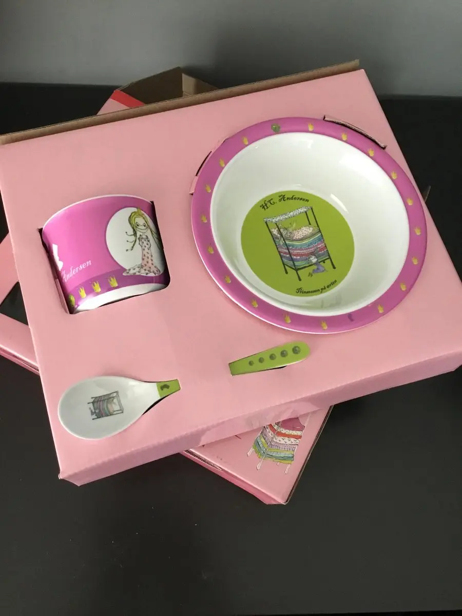 Barbo Toys Peuter Eetset Prinses en de Erwt