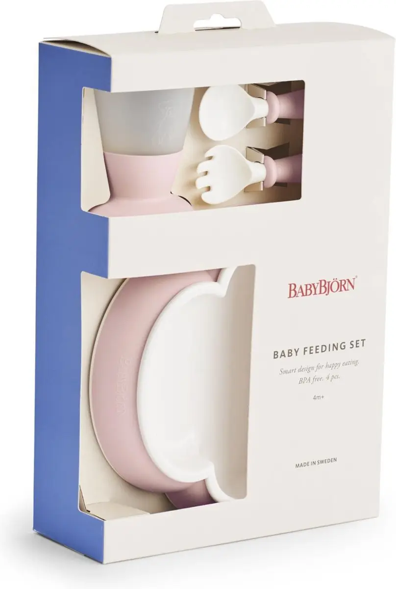 BabyBjörn Baby Serviesset 078164 - Pastelroze