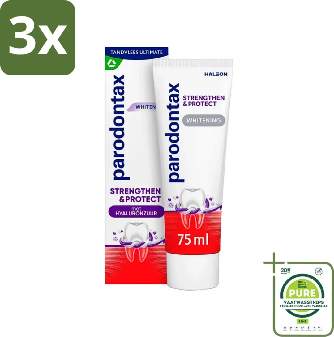 Parodontax Strengthen & Protect Tandpasta 225ml