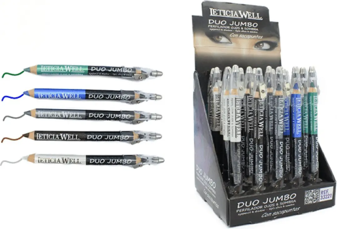 Leticia Well Duo Jumbo Oogschaduw & Oogpotlood Set