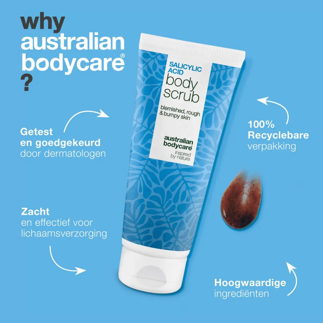 Australian Bodycare Body Scrub Salicylzuur 200ml