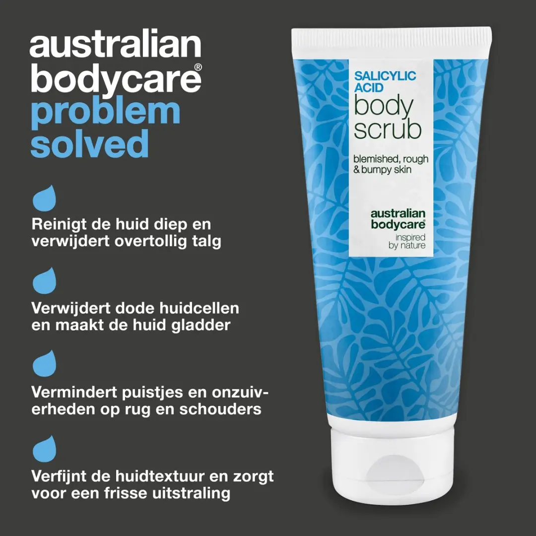 Australian Bodycare Body Scrub Salicylzuur 200ml