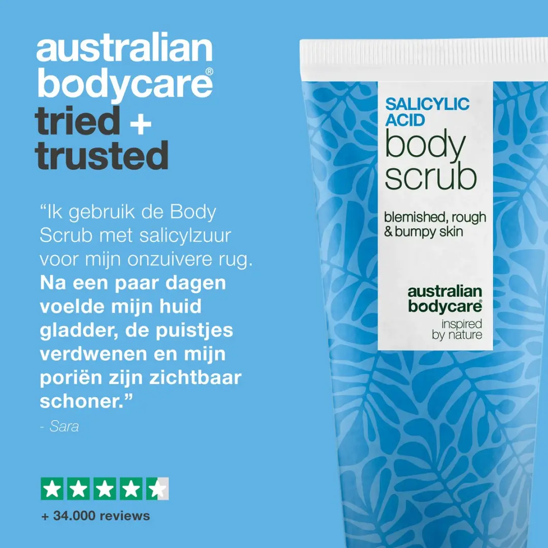 Australian Bodycare Body Scrub Salicylzuur 200ml