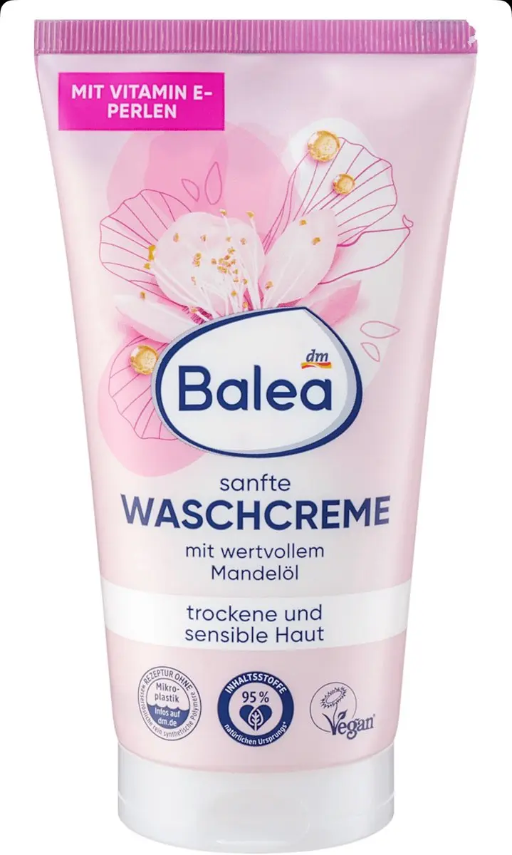 Balea Waschcreme Zachte Reinigingscrème 2x150ml